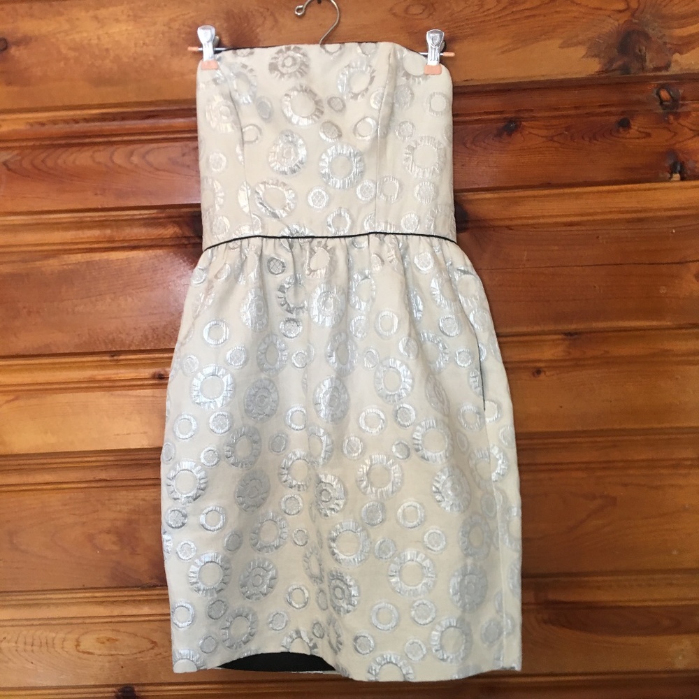 Anthropologie  Coreylynn Halter strapless dress